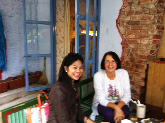 Muses of success meet at Zone 9: Quy & Jan.