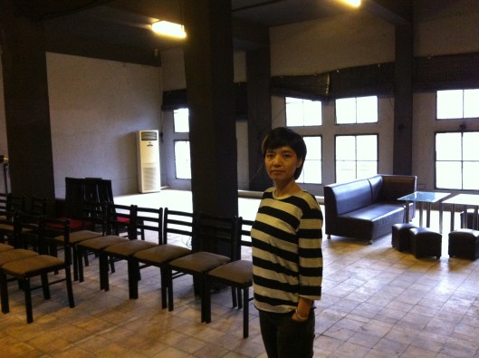 Move over, Bang On A Can: Kim Ngoc Tran in her Dom Dom Space for Experimental Music at Zone 9.