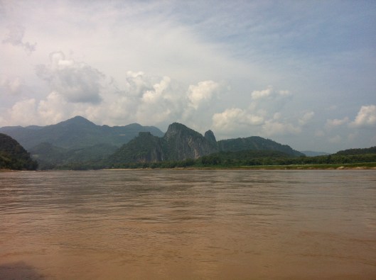 Close to journey's end on the Mekong.