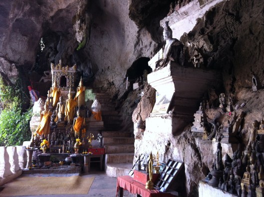 The Buddhas of the Pak Ou Caves.