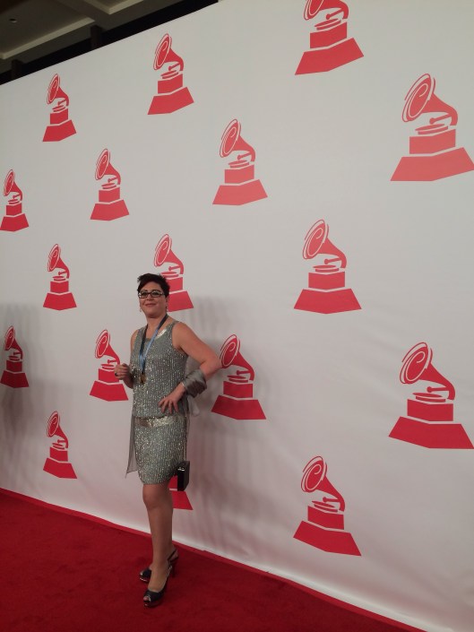 Success! Gabriela on the press line.