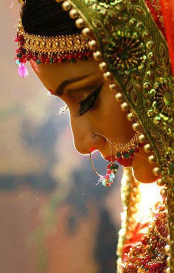 An Indian woman in Madras.