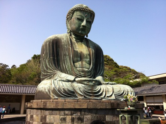 Maybe you'll encounter the Great Buddha at Kamakura.