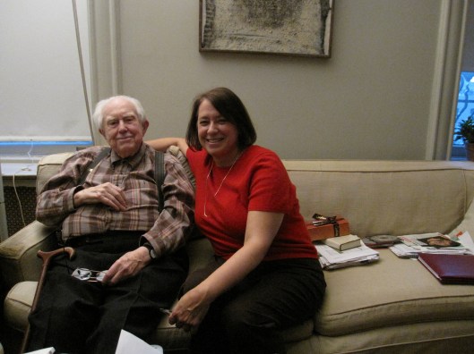 Elliott Carter and Jan Karlin.