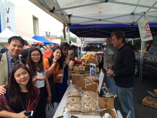 Tasting the best of California at Rancho La Vina Farms.