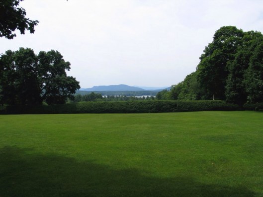 ..and the view south.