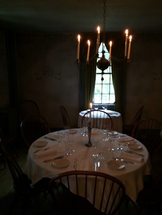 An Old Inn dining room,