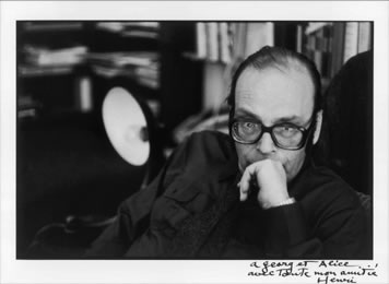 Georg Eisler by Henri Cartier Bresson.