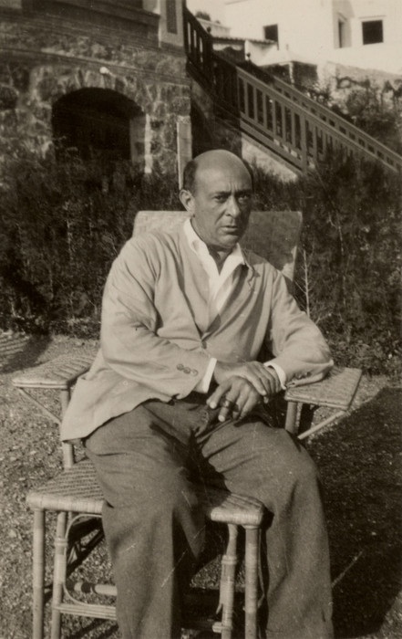 Schoenberg in Barcelona during the composition of Moses and the birth of his daughter Nuria.