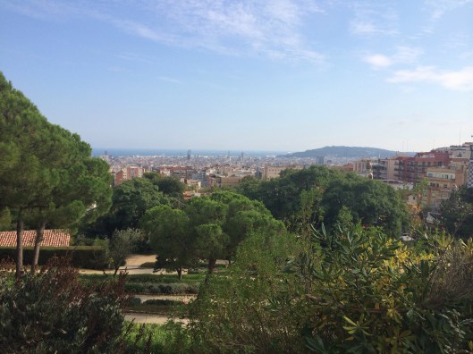 The view from Park Guell.