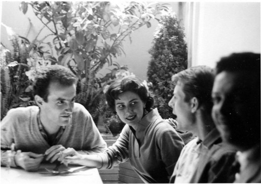 Luigi and Nuria Nono (with Karlheinz Stockhausen).