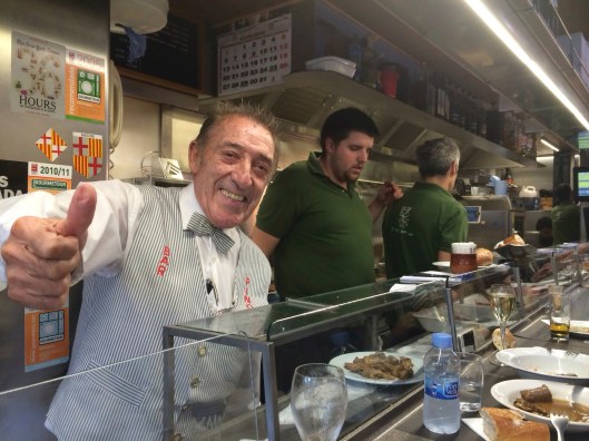 The legendary Juanito Bayen of Bar Pinotxo.