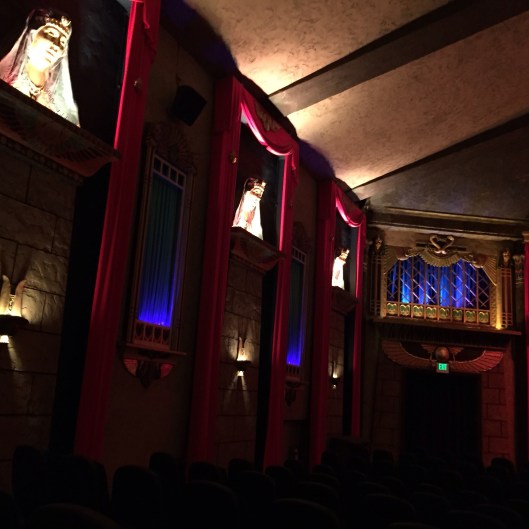 Silent movie 1920s era vibrations at the Vista.