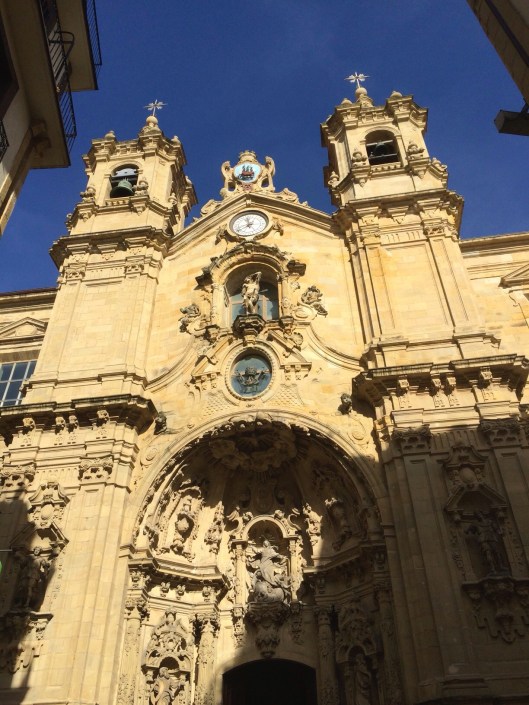 The Cathedral of San Sebastian.