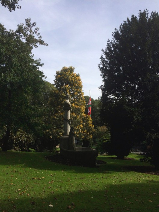 The center square of Basque government in Donostia.