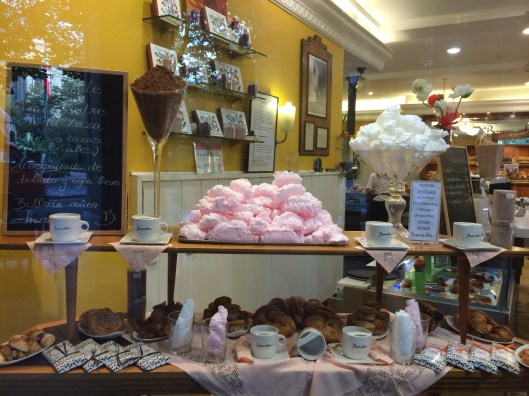 The store window of Barrennetxe, in business since 1699.