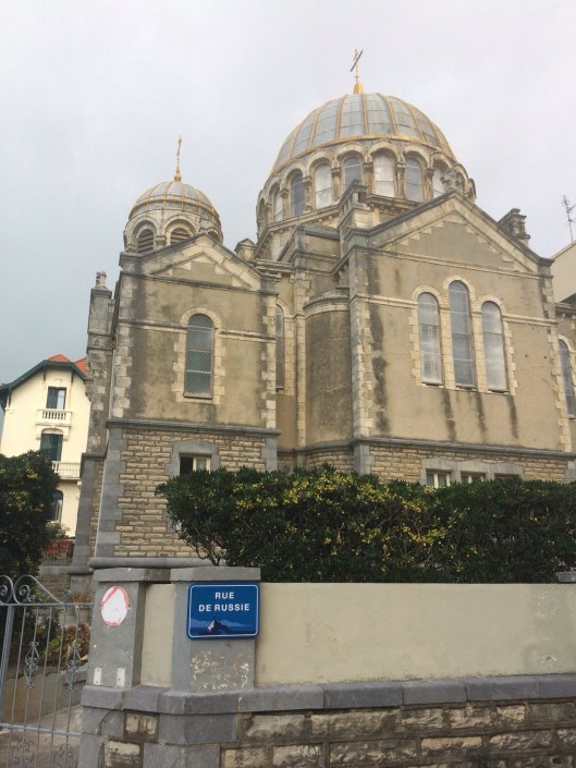 The Russian Orthodox Church of Biarritz.