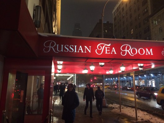 Memories, memories as Jan returns to the Russian Tea Room on 57th St.