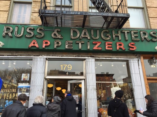 History in a shop on the Lower East Side.