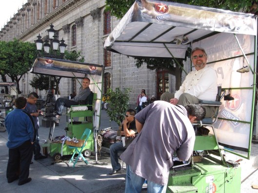 Shined shoes are a must in Guadalajara!