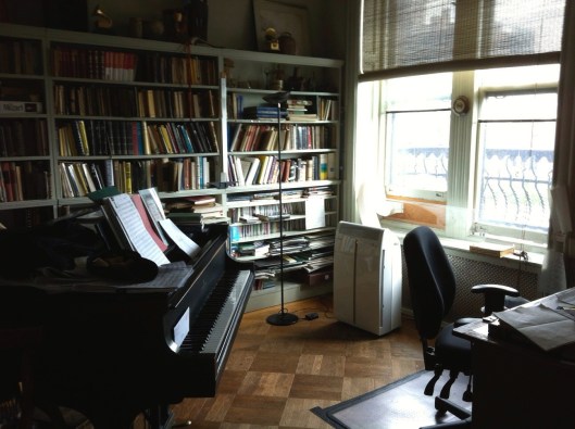 Carter's Greenwich Village work room.