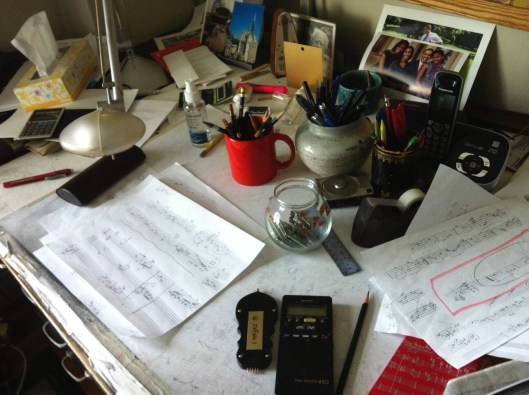 Greetings from the First Family were on Carter's work desk.