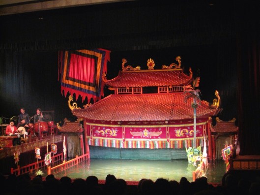 The Water Puppet Theater in Hanoi, Vietnam