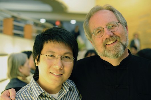 With Pham Minh Thanh in Los Angeles.