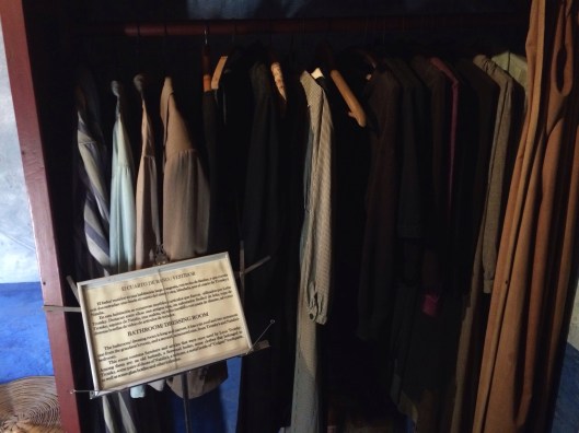 Trotsky's clothes reamain in his closet after the assisination.