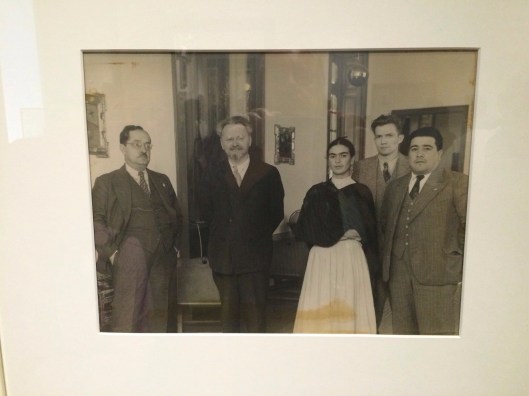 The body language in this photo of Trotsky and Kahlo is priceless.