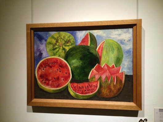 Frida Kahlo's last painting.