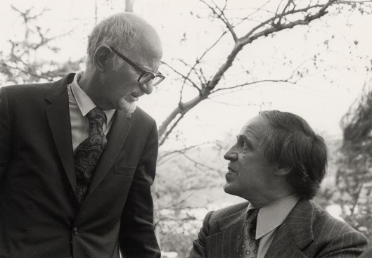 Leonard Stein and Pierre Boulez.