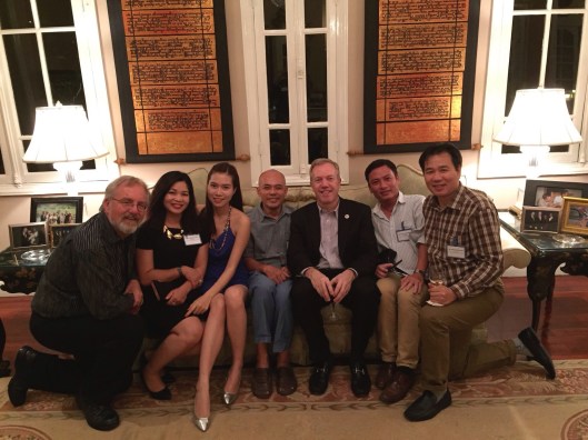 Diplomacy at work with Ambassador Ted Osius.