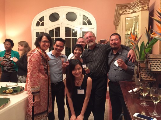 Smiles, and photos, need no translation.