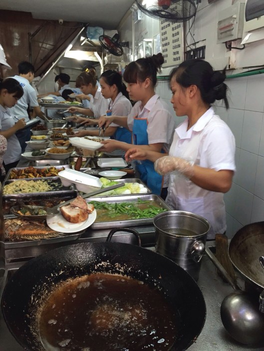 You order what you want inside at New Day.