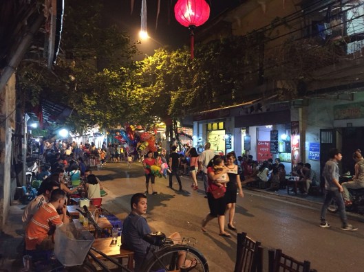 The Old Quarter, a show that never ends, greeted us after the concert. 