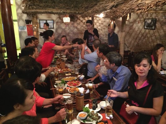 A great after party for the debut of the Hanoi New Music Ensemble.