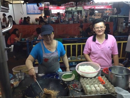 Char Kway Teow rice noodles at New Lane.