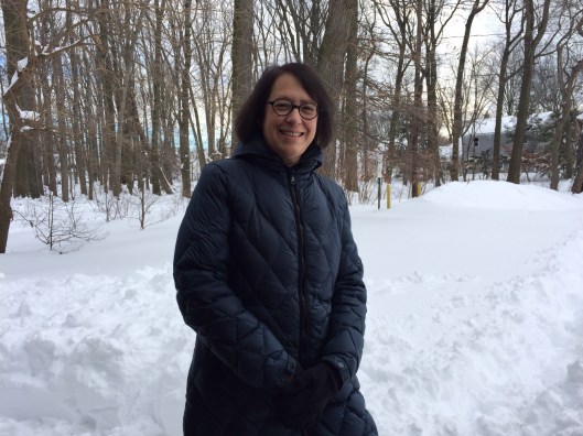 Jan looks great bundled up!