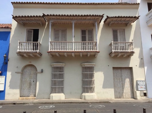 The house of Fermina Daza on the Plaza de la Madrid.