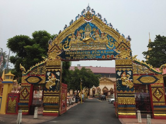 The Thai Buddhist Temple in Georgetown.