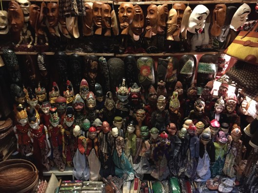 A puppet shop in Kuala Lumpur, Malaysia.