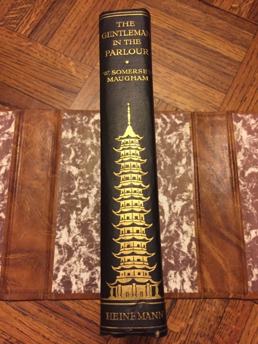 A first edition of Maugham's Rangoon to Haiphong book.