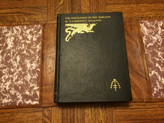 Our treasured copy of Maugham's Rangoon to Haiphong book. 