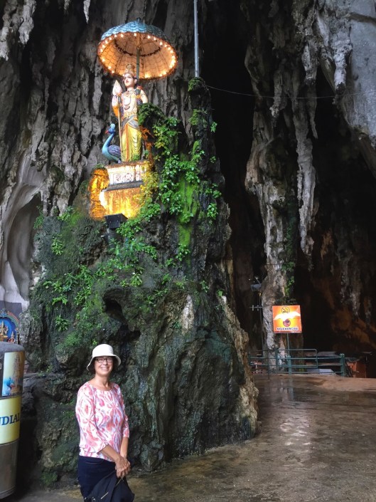 The entrance to the Batu Caves.