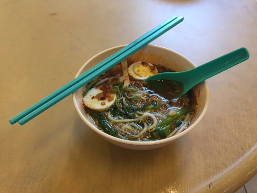 A tremendous Asam laksa in Batu Ferringhi.