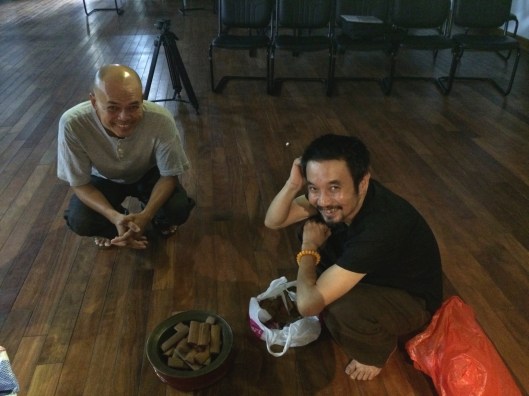 Vu Nhat Tan and Dam Quang Ming, leaders of ancient and new music in Ha Noi.