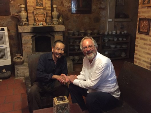 A handshake contract with my good friend Dam Quang Minh in Bac Ninh.