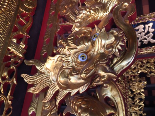 The Eyes of the Dragon at Chua Dau recall Chinese influence.