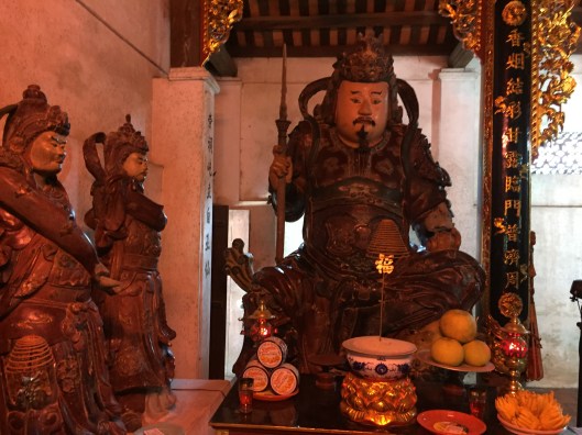 The God of Good Things at Chua Dau.